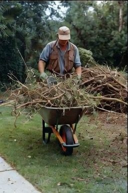 Overgrowth haul-off